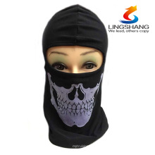 2015 NEW CS Cosplay Ghost Skull Black Face Mask Cap Мотоцикл Байкер Многофункциональный скелет Hat Шарф Балаклавы